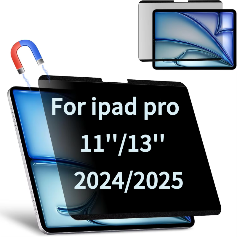 Anti Blue Light Film - Magnetic Privacy Screen Protector for iPad