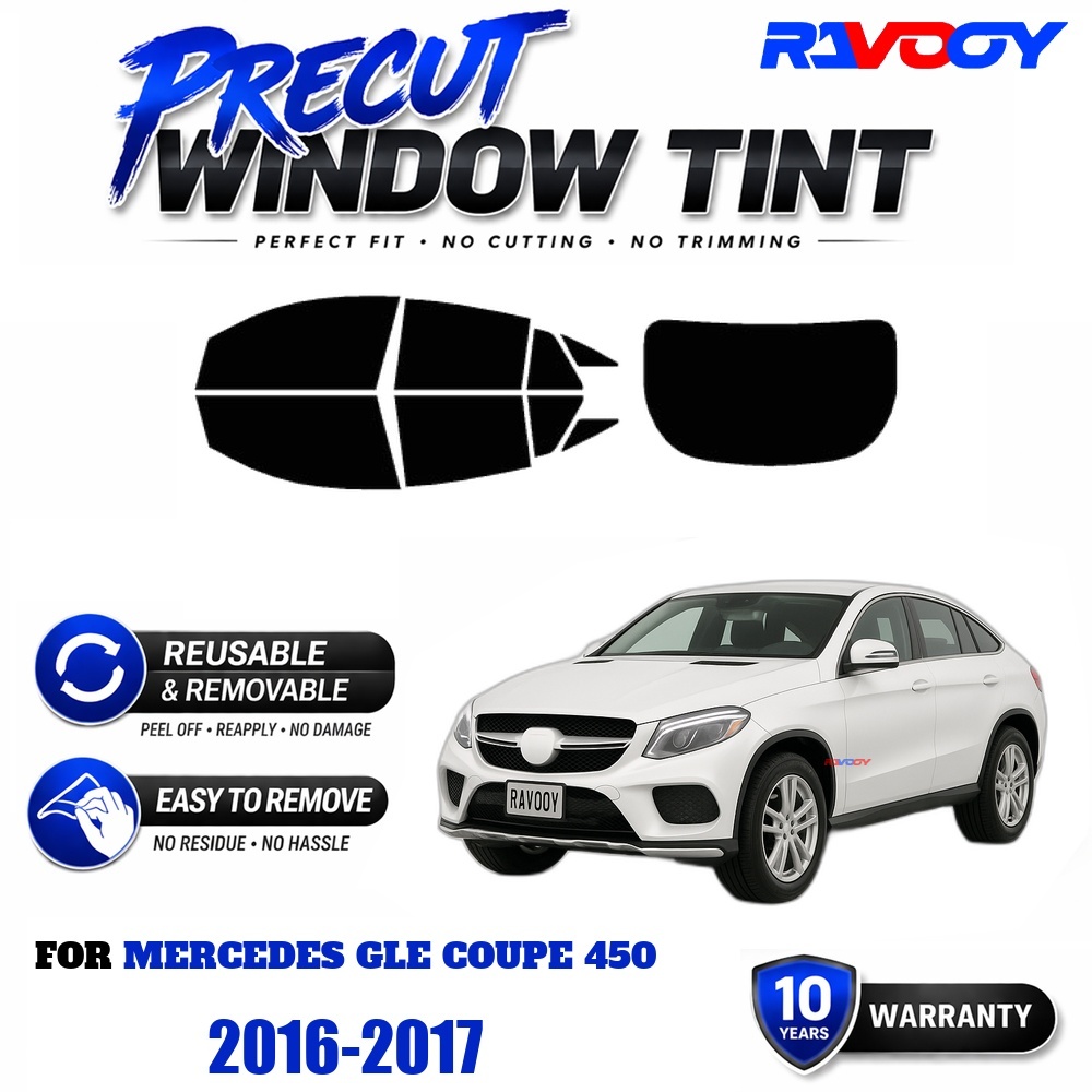 Air Bubble Remover - RAVOOY Precut Window Tint, Reusable Removable