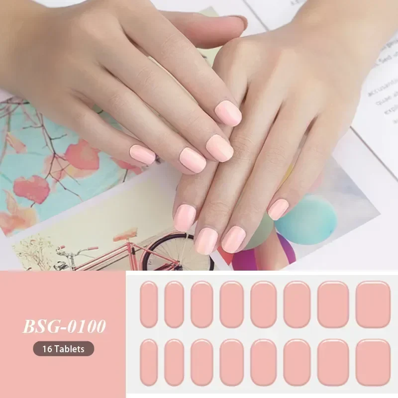 16/18/20Tips Christmas Gel Nai - Full Cover Adhesive 评论和价格