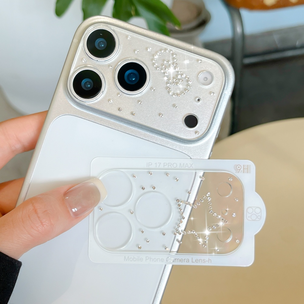 Luxuruy Diamond 3D Heart Glass - Camera Lens Protector 评论和价格
