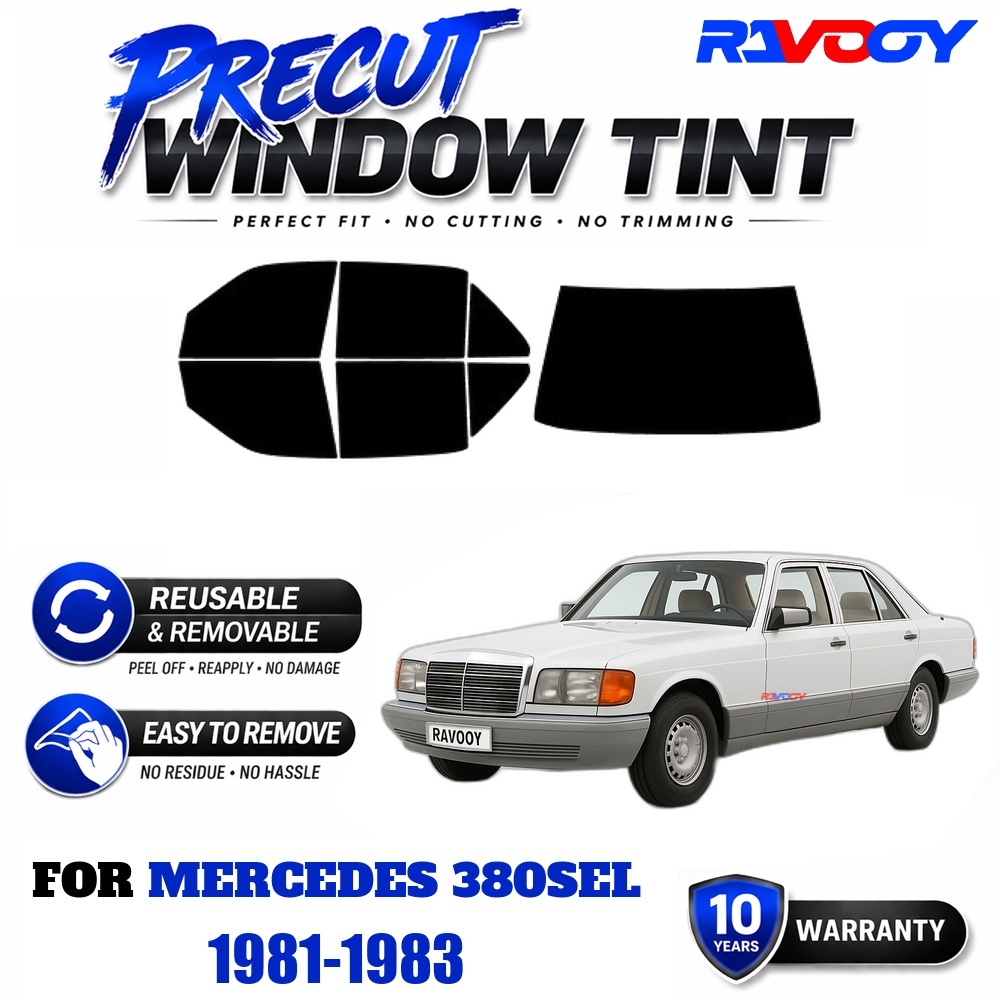 RAVOOY Precut Window Tint, Reu - Air Bubble Remover 评论和价格
