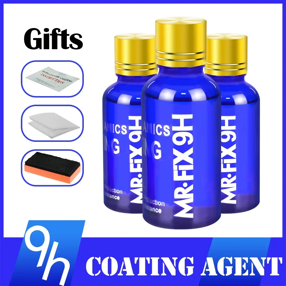 3PCS 9H Car Liquid Ceramic Coa - Nano Liquid Coating 评论和价格