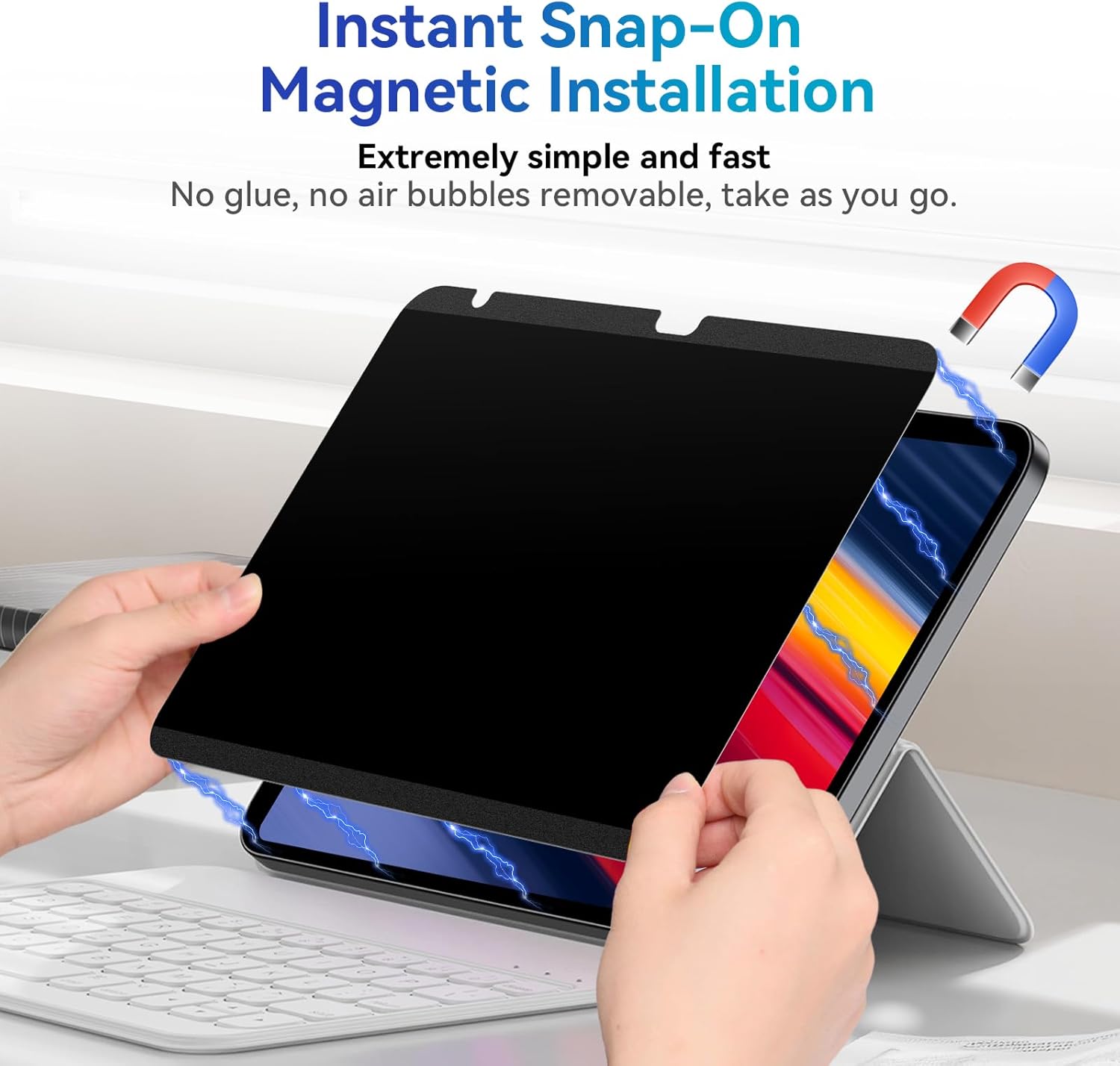 Magnetic Privacy Screen Protec - Anti Blue Light Film 评论和价格
