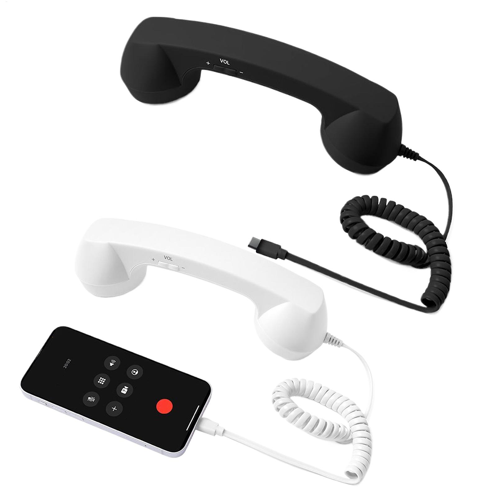 Retro Phone Handset Type-C Ret - Retro Handset Phone recension och pris