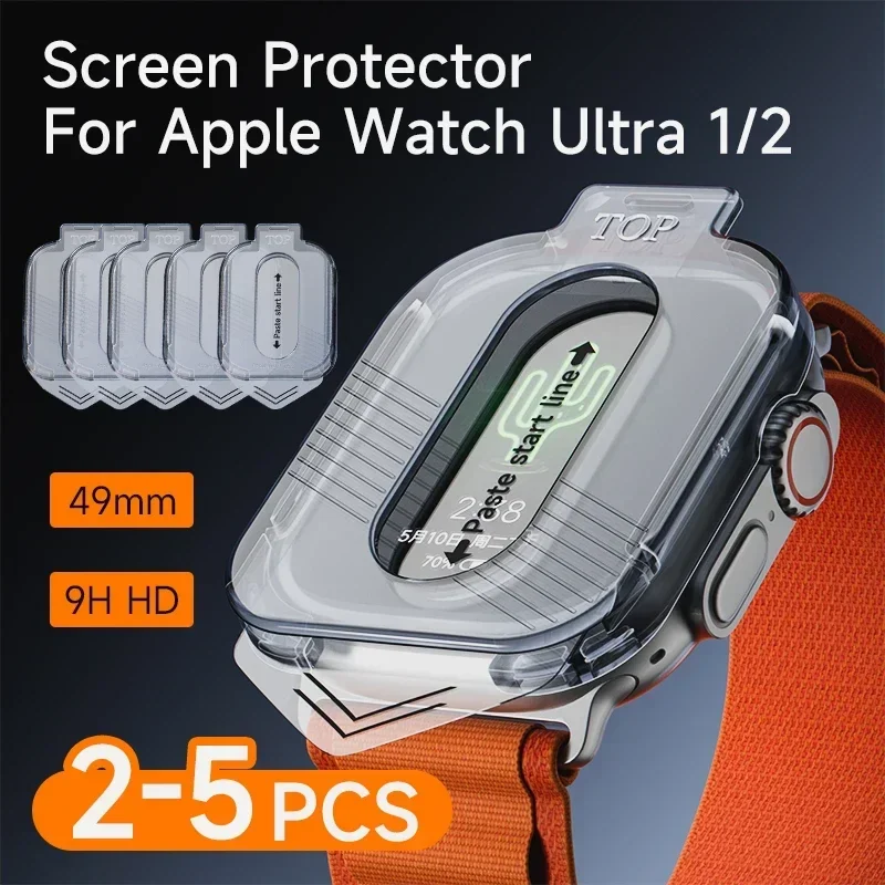 1-5Pcs High Definition 9H Temp - Tempered Glass Screen 9H 评论和价格