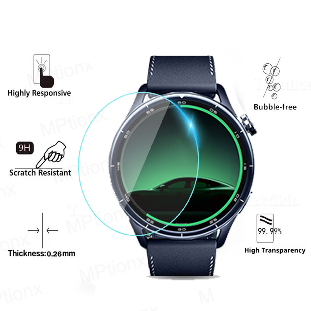 Tempered Glass for Xiaomi Watc - Smartwatch Screen Film 评论和价格