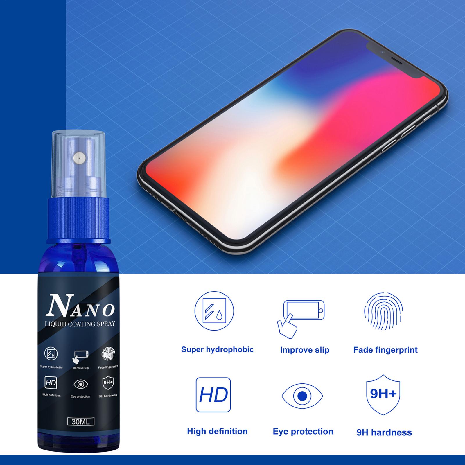 Liquid Screen Protector Spray  - Oleophobic Coating Spray 评论和价格