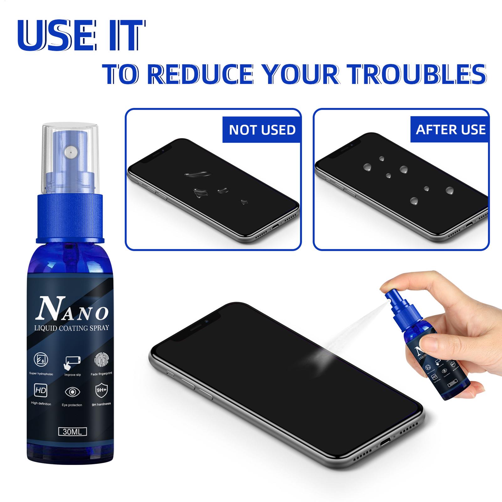 Liquid Screen Protector Spray  - Oleophobic Coating Spray 评论和价格