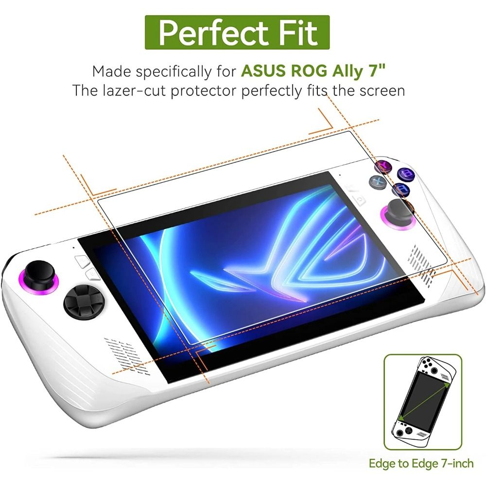 3PCS Accessories Game Console  - Curved Edge Screen 评论和价格