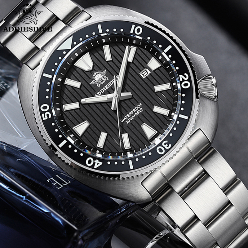 ADDIESDIVE New Men's Watches Q - Anti Blue Light Film 评论和价格