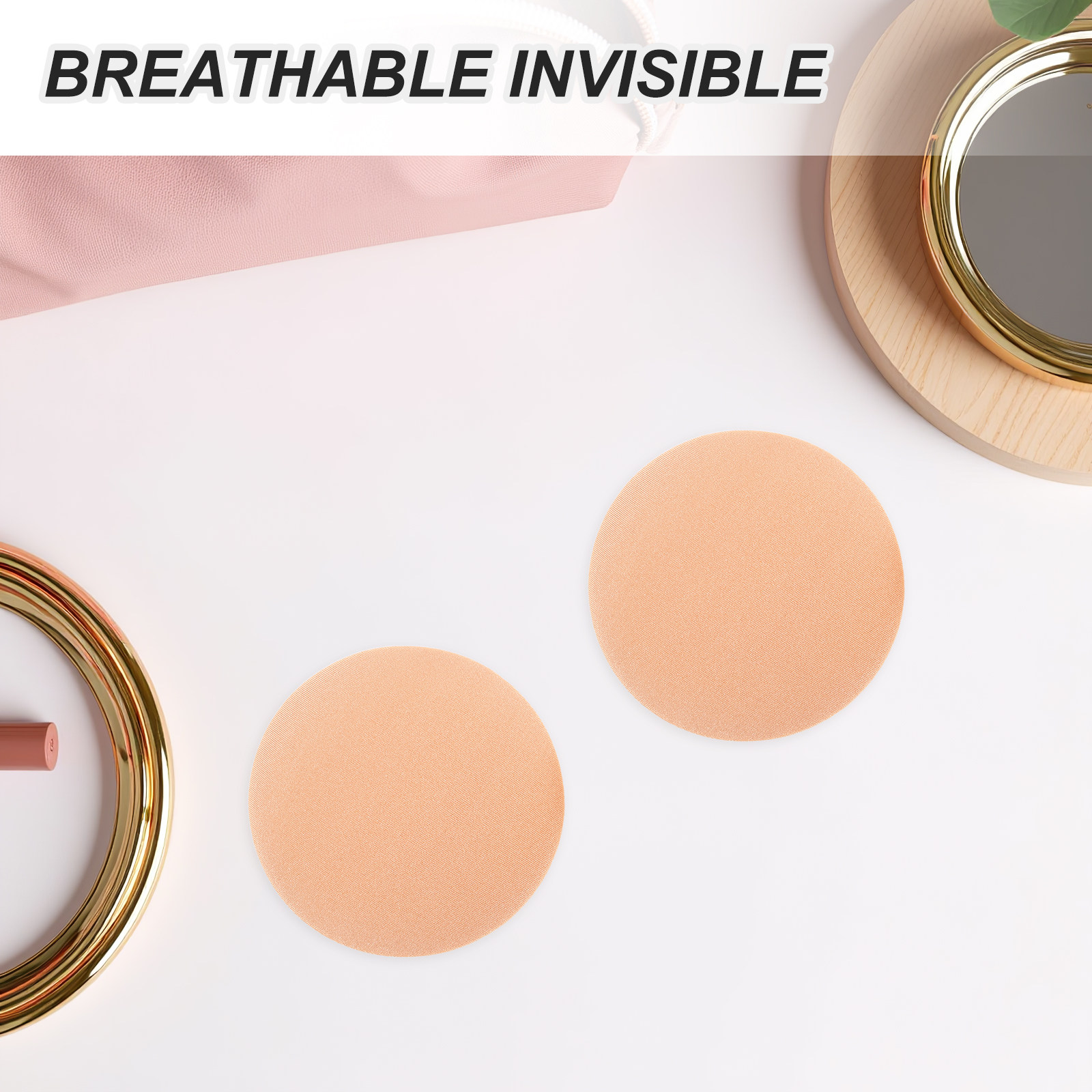 4Pairs Invisible Nipple Covers - Full Cover Adhesive 评论和价格