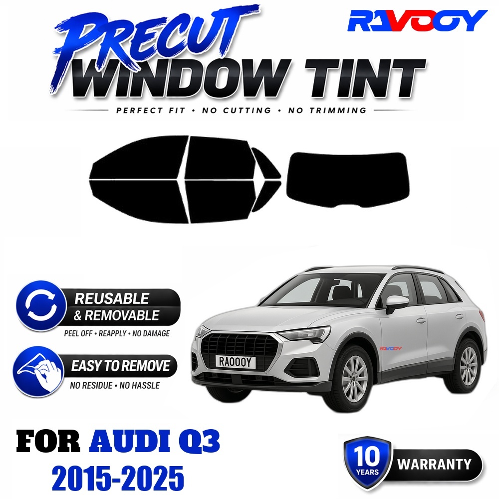 RAVOOY Precut Window Tint, Reu - Air Bubble Remover 评论和价格