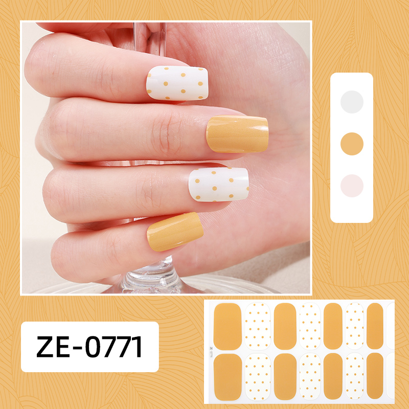 16Tips Full Cover Nail Sticker - Full Cover Adhesive 评论和价格