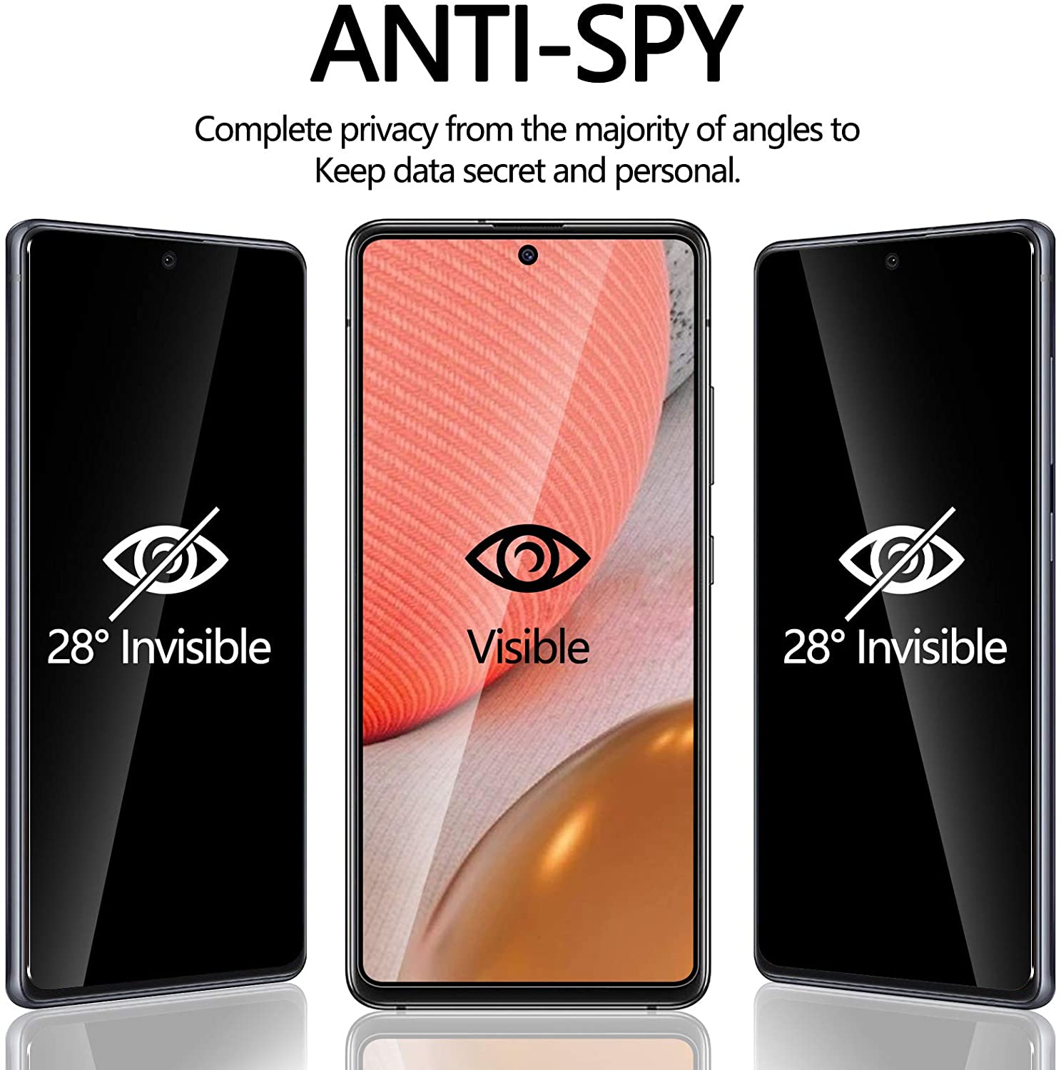 2 PACK For Galaxy M33/M23/F23  - Privacy Filter 2Pack 评论和价格