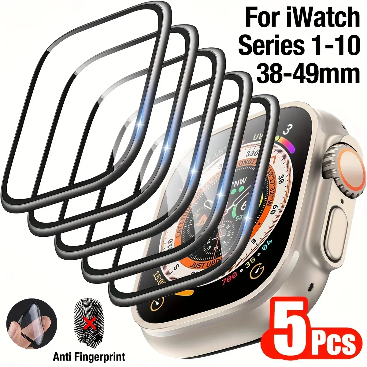 1-5pcs Anti-scratch Film For A - Smartwatch Screen Film 评论和价格