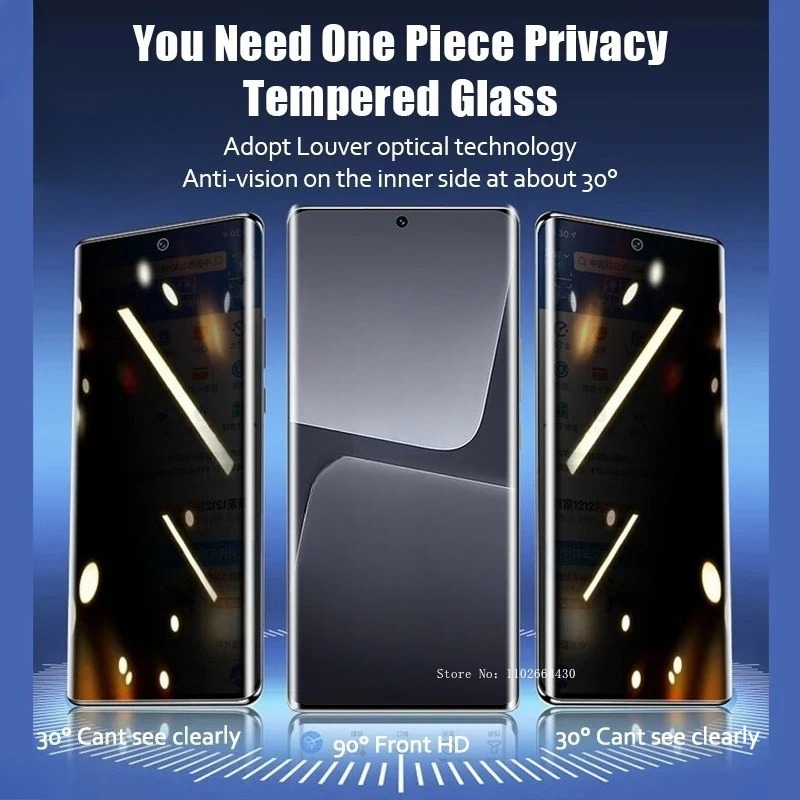 2PCS Privacy Anti Spy Peeping  - Curved Edge Screen 评论和价格
