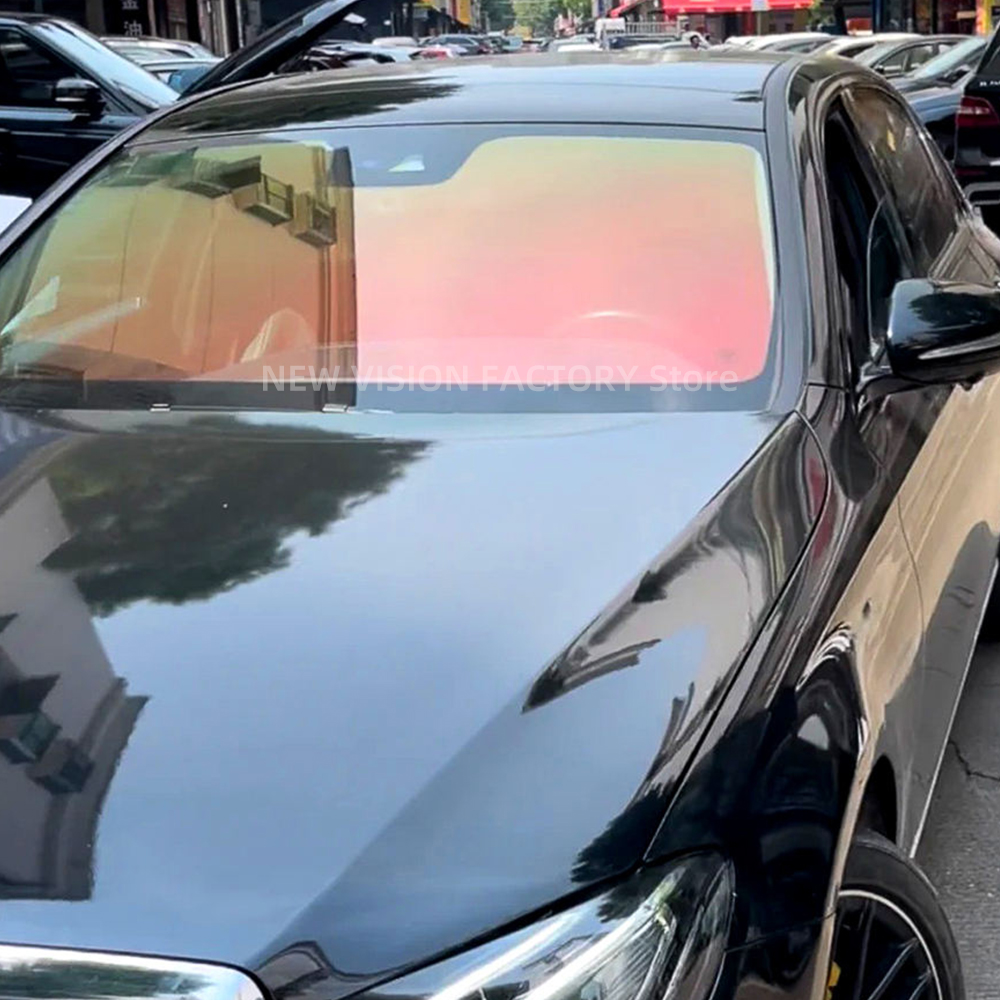 1mX3m 70%VLT Aurora Red Green  - Glass Protector Auto 评论和价格
